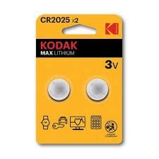 KODAK CR2025 3V PİL 2Lİ