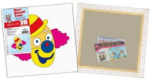 ARTDECO DESENLİ 18x24CM TUVAL