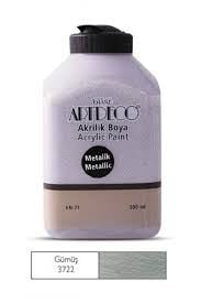 ARTDECO 3722 METALİK AKRİLİK BOYA 500ML GÜMÜŞ