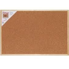 SİMGE MANTAR PANO 60X90 ÇERÇEVELİ