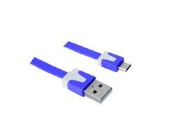 VCOM CU271F-L MİCRO 1MT MAVİ KABLO