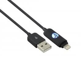 VCOM M546 1M İPHONE LEDLİ ŞARJ KABLOSU