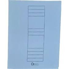 BAFİX TAM KAPAK KARTON TELLİ DOSYA 1.KALİTE MAVİ
