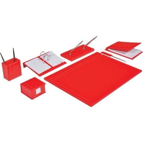 GIPTA 7571 SOLID 8 PARÇA SÜMEN TAKIMI-KIRMIZI