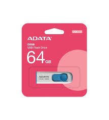 ADATA 64GB USB2.0 FLASH BELLEK KLASİK WHİTE+BLUE