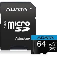 ADATA 64GB MİCRO SDXC CARD APATRER IHS-I CLASS10 V10