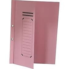 BAFİX YARIM KAPAK TELLİ DOSYA 1.KALİTE PEMBE