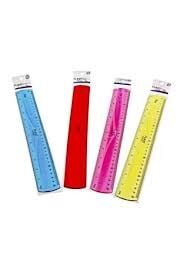 BİC CETVEL 30CM ESNEK PLASTİK ORTADAN TUTMALI 2242