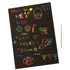 PUTİ SİHİRLİ ÇİZİM KAĞIDI A4 5Lİ PK