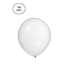 VATAN BALON BEYAZ RENK 100 LÜ VT386