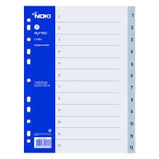 NOKİ 1-12 PP AYRAÇ RAKAM