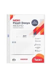 NOKİ 4830 HD POŞET DOSYA  A4 100 ADET