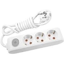 VİKO ANAHTARLI 3'LÜ PRİZ 2 M