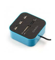 DARK UCR202 USB MİCROSD-MMC-M2-MS PRO KART OKUYUCU USB ÇOKLAYICI