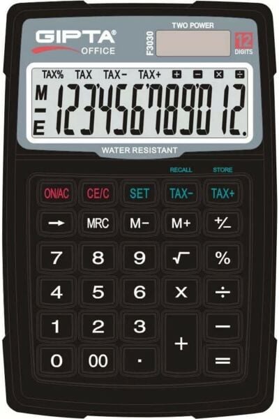 GIPTA F3030 HESAP MAK.12HANE MASA TİPİ