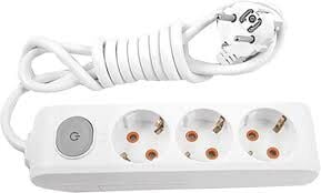 VİKO 3LÜ 5MT ANAHTARLI PRİZ