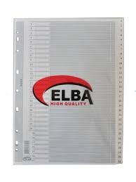 BAFİX 1-31 RAKAMLI KARTON