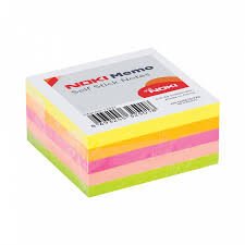 NOKİ MEMO 50MM X 50MM 250 YP KÜP BLOK NEON KOD 12337