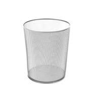 GLOBOX DELİKLİ METAL ÇÖP KOVASI GRİ