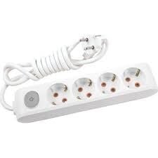 VİKO 4LÜ 2MT MULTİ-LET ANAHTARSIZ PRİZ