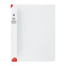 NOKİ A4 2 HALKALI DOSYA ŞEFFAF