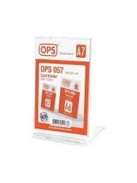 OPS KART TUTUCU DİKEY 74*105MM DP 057