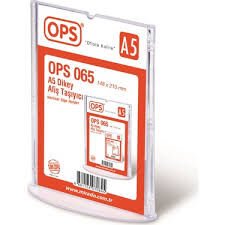 OPS AFİŞ TAŞIYICI A5 DİKEY OPS 065
