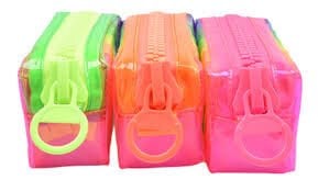 TAROS UNICK COLOR BÜYÜK BOY SİLİKON GÖKKUŞAĞI ZİPPER KALEMKUTUSU 4909