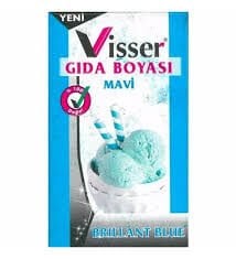 VİSSER GIDA BOYASI MAVİ