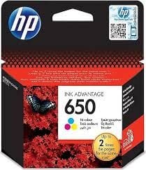 HP 650 RENKLİ KARTUŞ CZ102AE