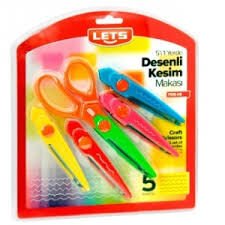 LETS FMS-08 5 İ 1 YERDE DESENLİ KESİM MAKASI