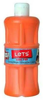 LETS GUAJ BOYA 500 ML TURUNCU