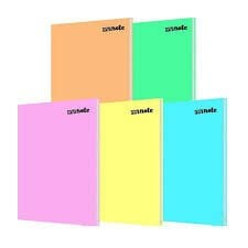 MYNOTE DEFTER A5 60 YAPRAK KARELİ PASTEL PP KAPAK