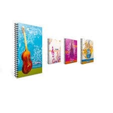 GIPTA 1479 40YP A4 SPİRALLİ MÜZİK DEFTERİ