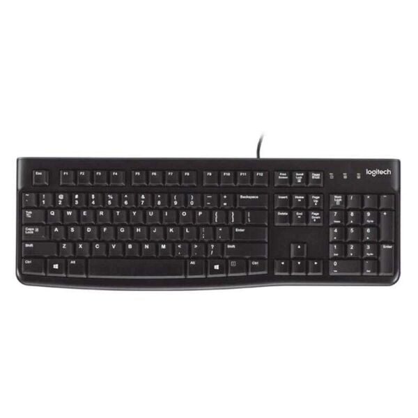 LOGITECH K120 Q KLAVYE SİYAH USB KABLOLU