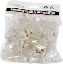 S-LİNK RJ-45 SL-COB8P CAT5 KONNEKTÖR 100LÜ