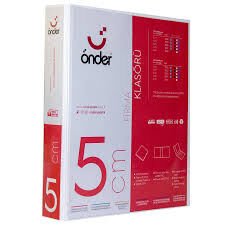 ÖNDER 5CM 2D BEYAZ A4 KLASÖR