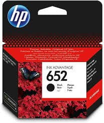 HP 652 SİYAH KARTUŞ F6V25AE