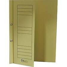 BAFİX YARIM KAPAK TELLİ DOSYA 1.KALİTE SARI