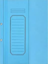 BAFİX YARIM KAPAK TELLİ DOSYA 1.KALİTE MAVİ