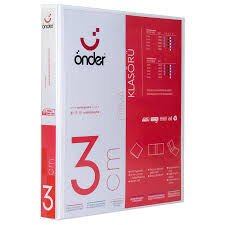 ÖNDER 3CM 4D BEYAZ A4 KLASÖR