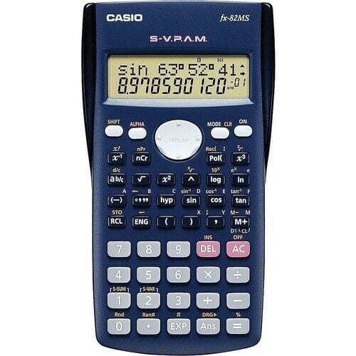 CASIO FX-82MS HESAP MAKİNASI