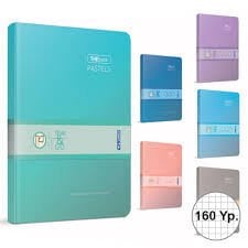 GIPTA THEBOOK PASTELS İP.DKŞ.SRT KP.DF.17X24 160YP.KARE