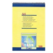 GIPTA 1372 COLOR MASTER A4 100YP CIZGILI BLOKNOT
