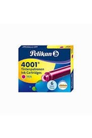 PELİKAN 4001 6LI PEMBE DOLMA KALEM KARTUŞU KÇK