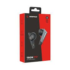 RAMPAGE RM-TWS02G BLUETOOTH KULAKLIK PC+MOBİL TRON T17 GRİ-SİYAH