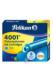 PELİKAN 4001 6LI YEŞİL DOLMA KALEM KARTUŞU KÇK