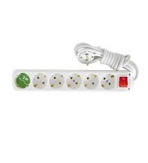 ALMERA 6LI 2MT ANAHTARLI TOPRAKLI PRİZ