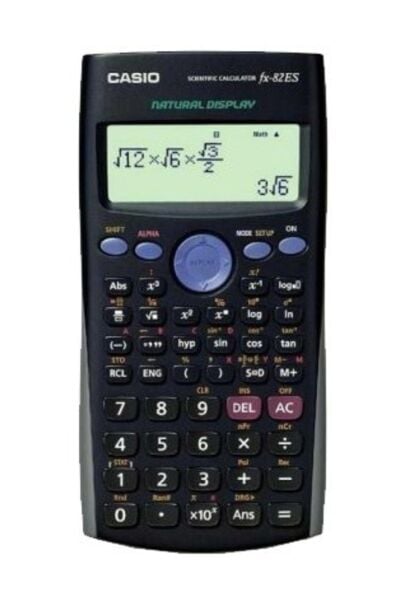 CASIO FX-82ES HESAP MAKINASI BİLİMSEL FONKSİYONLU