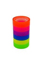 PİN RENKLİ BANT 11X10 MT 6 LI PAKET